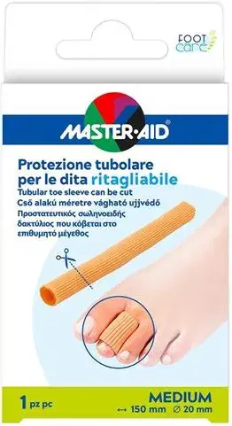 Master-Aid Protezione Tubolare Per Le Dita Ritagliabile Taglia Medium 1 Pezzo