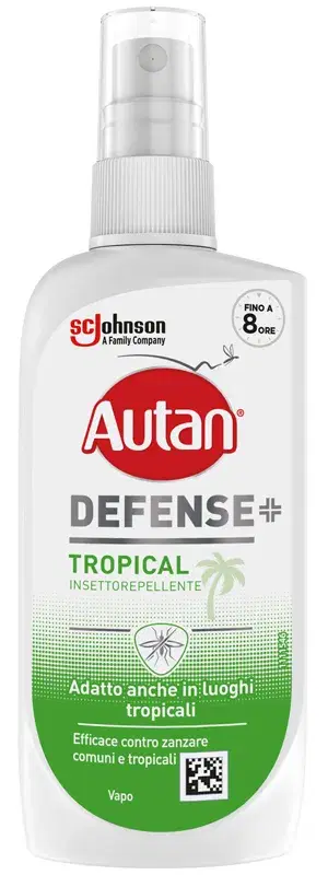 Autan Defense Tropical Insetto-Repellente Vapo 100 ml