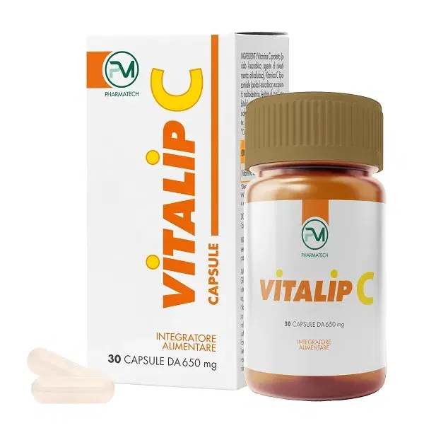 Vitalip C Integratore di Vitamina C in Capsule 30 Pezzi
