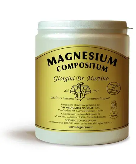 Magnesium Compositum Polvere per Preparazione di Bevande 500 g