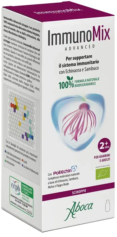 Aboca Immunomix Advanced Sciroppo per il Sistema Immunitario 210 g