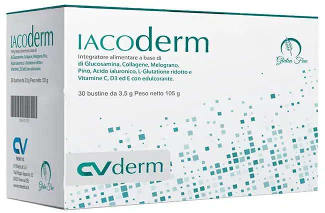 Iacoderm Integratore per Salute della Pelle 30 Bustine