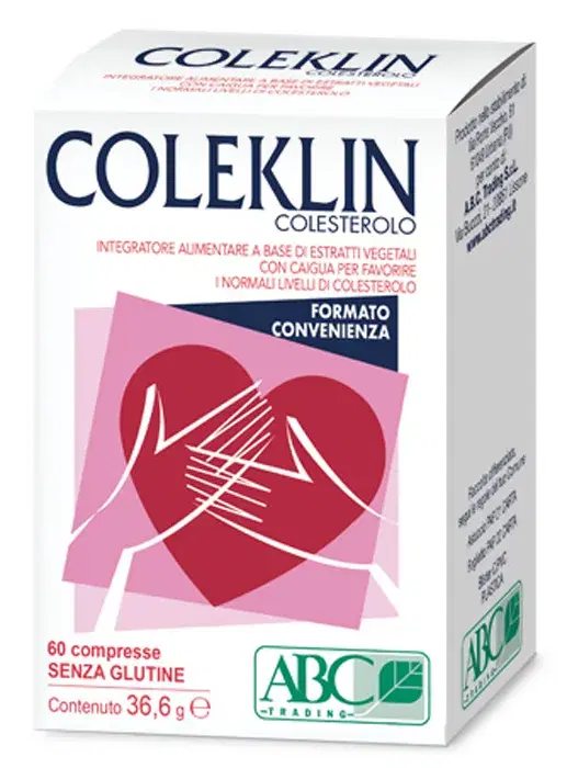 Coleklin Integratore per il Colesterolo 3mg 60 Compresse