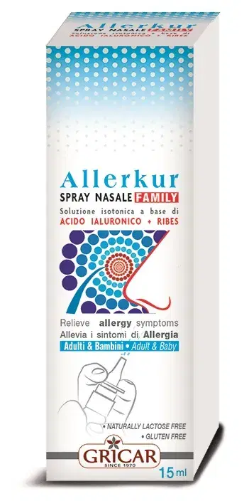 Allerkur Family Spray Nasale per Allergie 15 ml