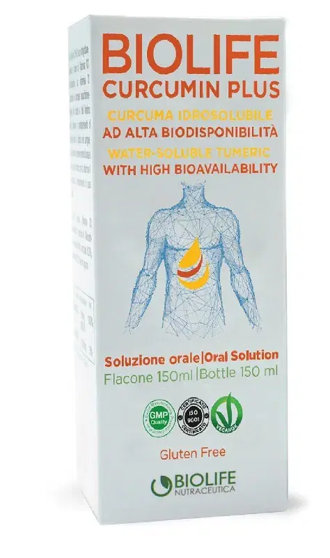 Biolife Curcumin Plus Integratore con Curcuma 150 ml