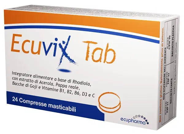 EcoVix Compresse Masticabili da 24 per il Supporto della Salute Digestiva