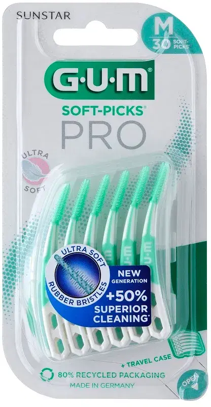 GUM SOFT PICK PRO MEDIUM 30PZ