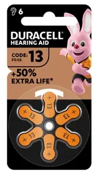 Duracell Easy Tab 13 Arancio per Energia Sostenibile