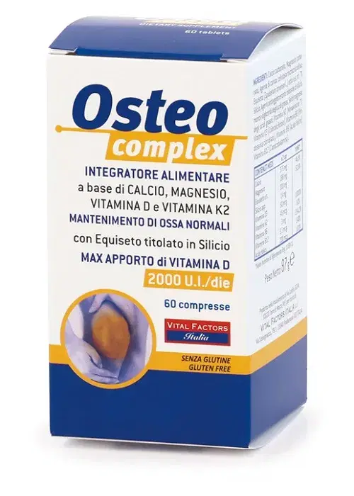 Osteo Complex Integratore per Ossa Forti 60 Compresse
