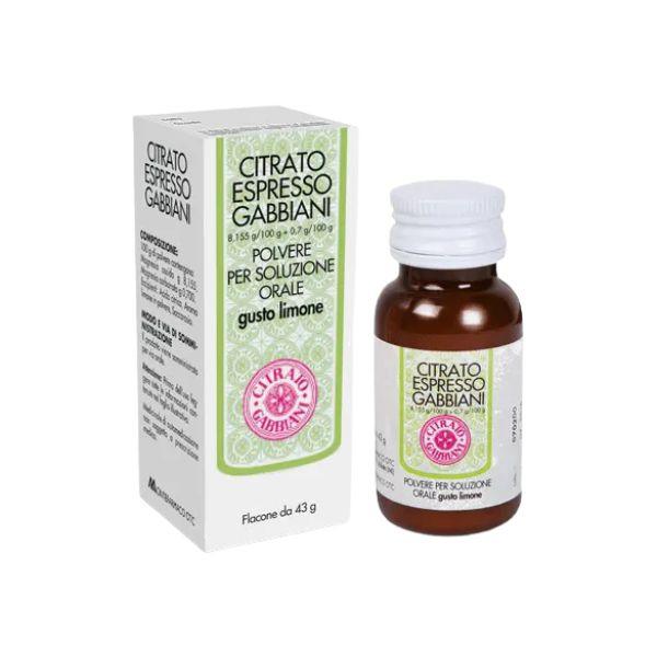 Montefarmaco Otc Citrato Espresso Gabbiani*lim