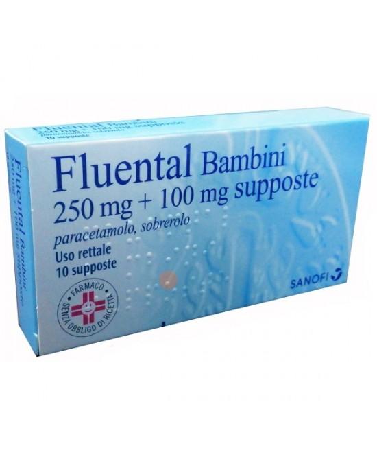 Opella Healthcare Italy Fluental*bb 10supp 250+100mg