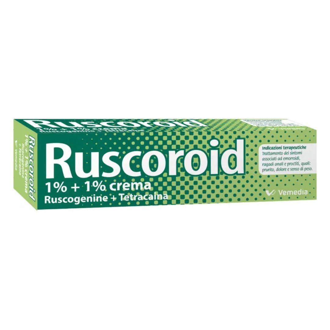 Ruscoroid*Rett Crema 40G 1%+1%