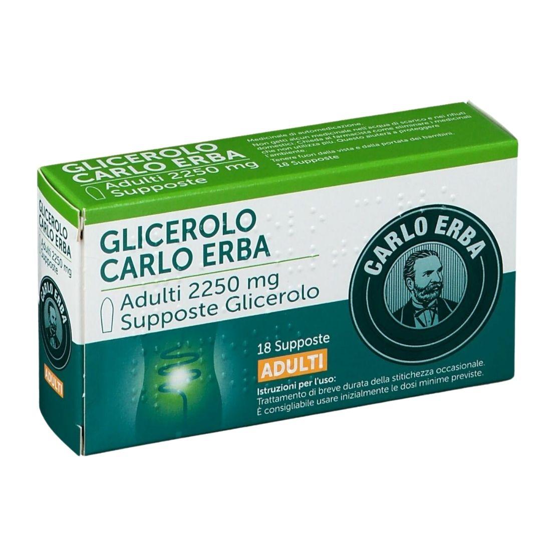 Glicerolo 18 Supposte Stitichezza Occasionale Adulti