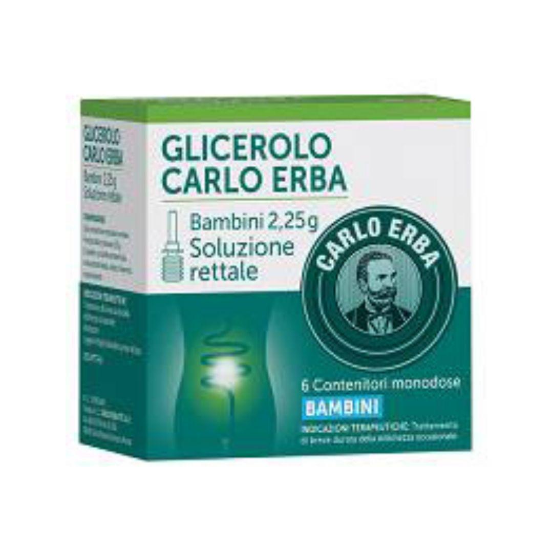 Glicerolo 6 Microclismi Stitichezza Bambini Camomilla Malva
