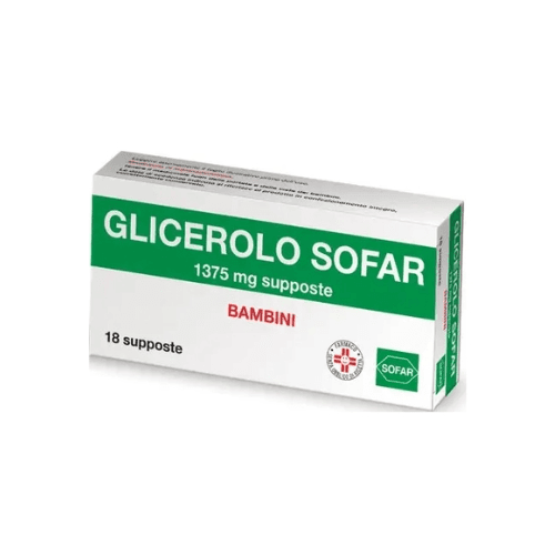 Sofar Glicerolo*bb 18supp 1375mg