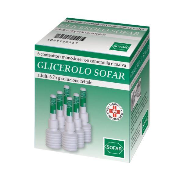 Sofar Glicerolo Sofar*6cont 6,75g