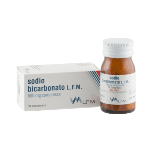 Lab.farmacologico Milanese Sodio Bicarb*50cpr 500mg Fl