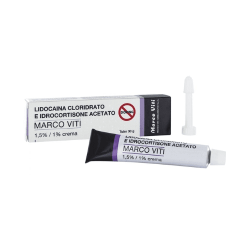 Marco Viti Farmaceutici Lidocaina Idrocort Mv*cr Rett