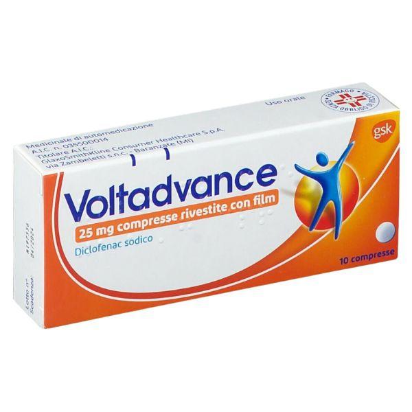 Voltadvance*10Cpr Riv 25Mg