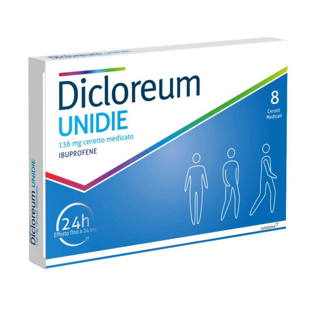 Alfasigma Dicloreum Unidie*8cer 136mg24h