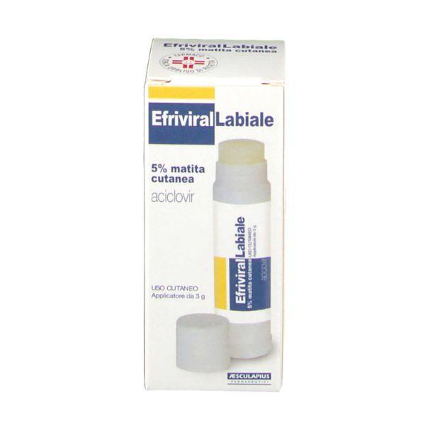 Aesculapius Farmaceutici Efrivirallabiale*mat Cut 3g 5%