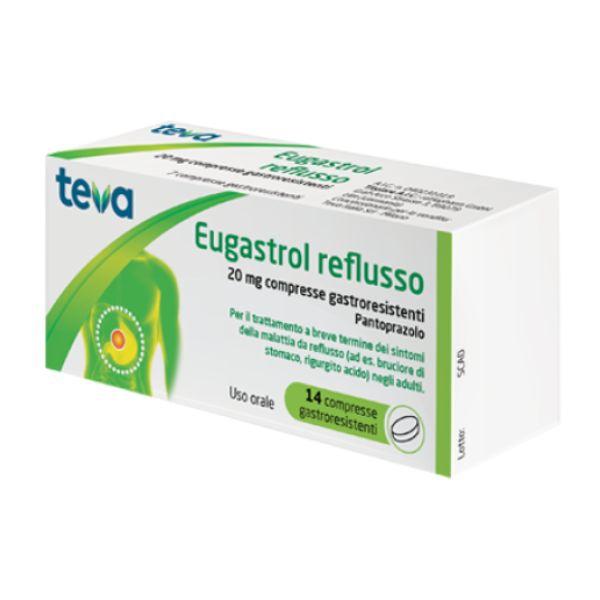 Ratiopharm Italia Eugastrol Reflusso*14cpr 20mg