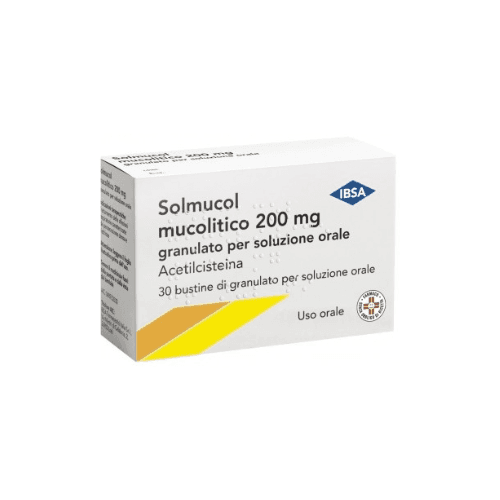 Ibsa Farmaceutici Italia Solmucol Mucolitico*30bust 200