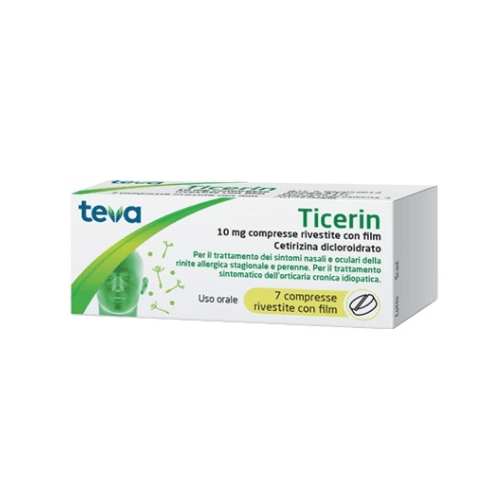 Teva Italia Ticerin*7cpr Riv 10mg