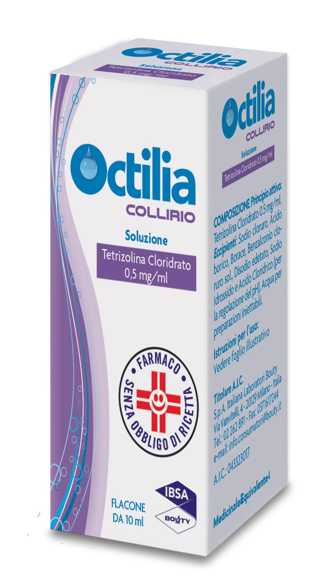 Ibsa Farmaceutici Italia Octilia*coll 10ml 0,5mg/ml