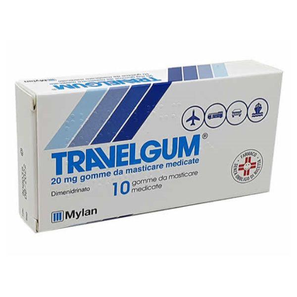 Travelgum*10Gomme Mast 20Mg