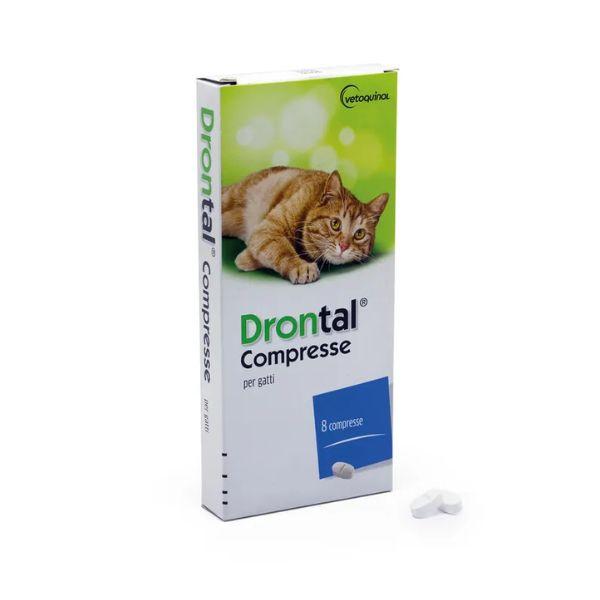 Drontal Gatto Compresse Antiparassitarie per Gatti 8 Compresse