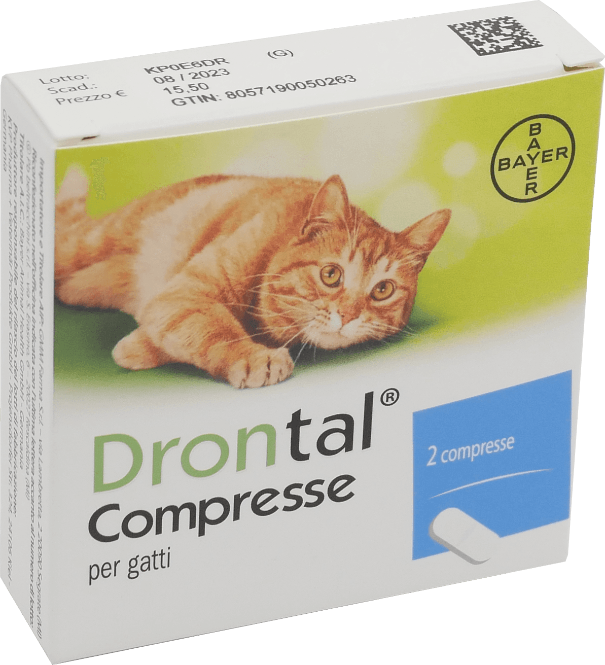 Drontal Gatto Antiparassitario 2 Compresse