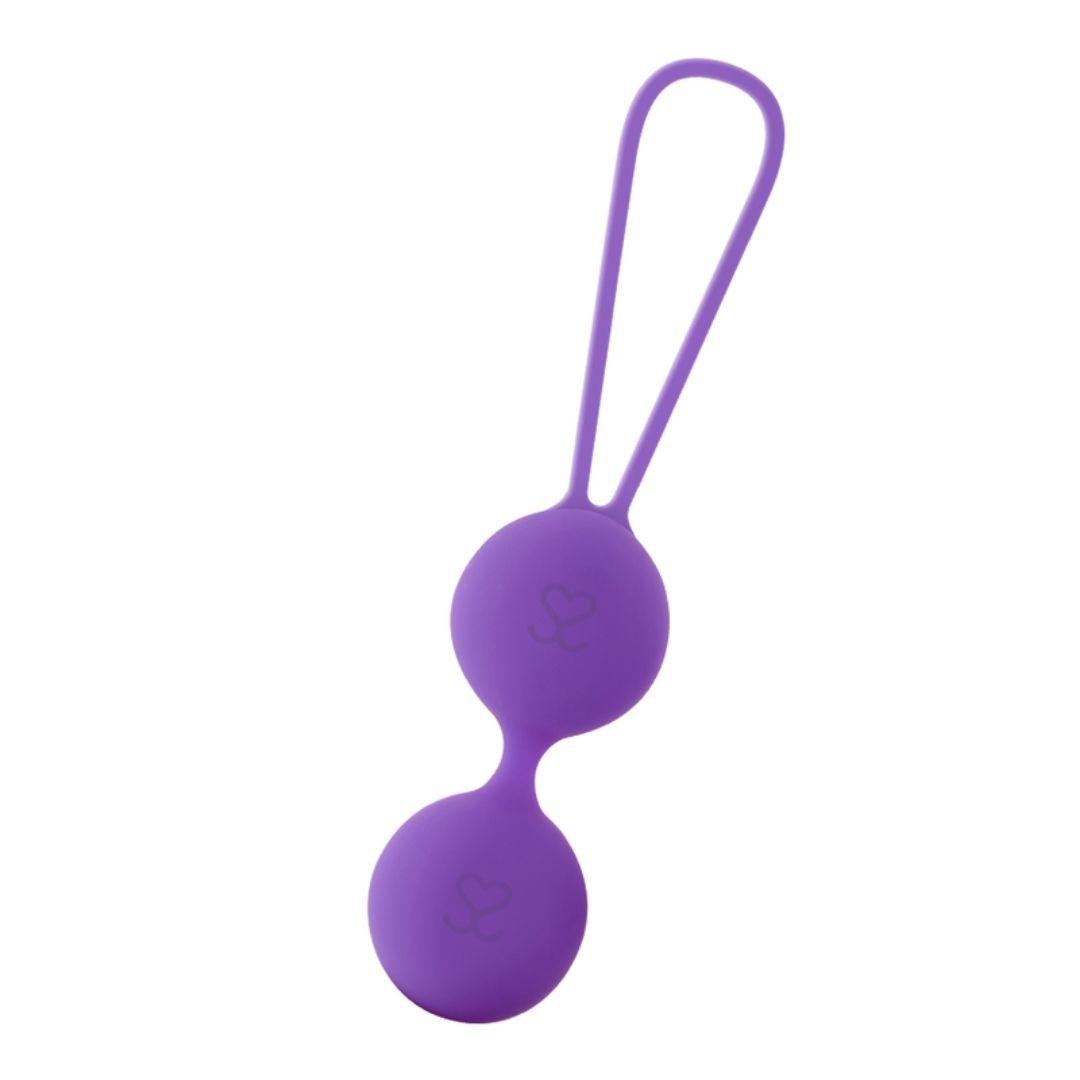 Moressa Osian Two Premium Palline Cinesi in Silicone Viola Sexy Shop