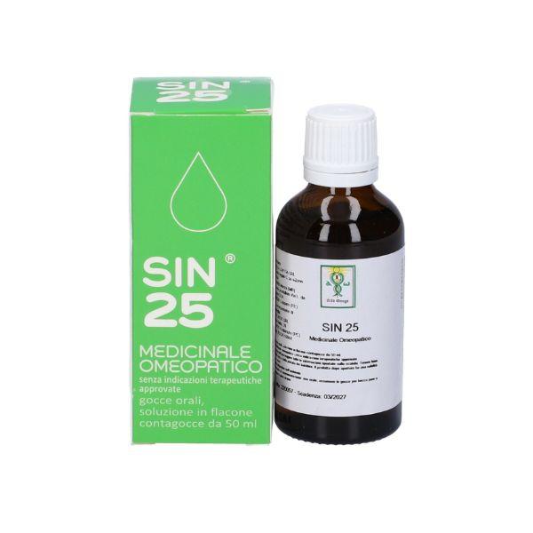 Sin 25 Gocce Omeopatiche per il Sistema Immunitario 50 ml Alfaomega