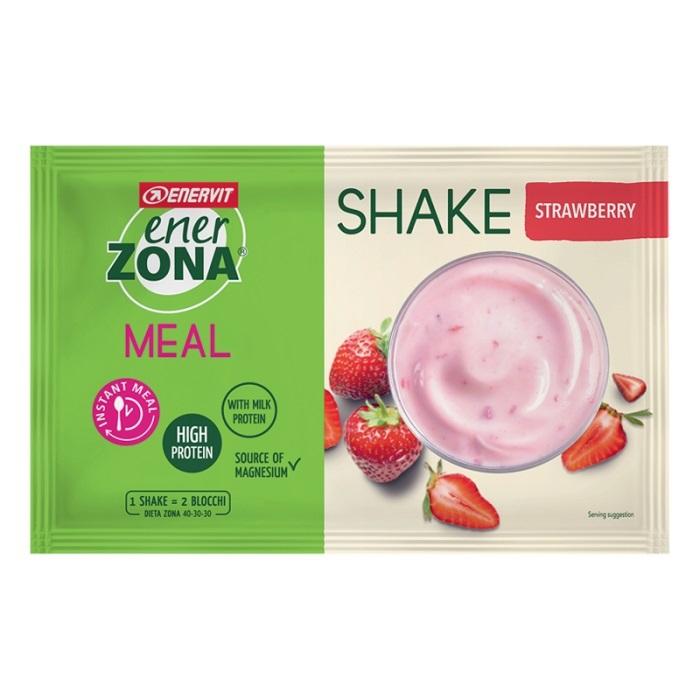 Enervit Enerzona Instant Meal Fragola Yoghurt 1 Busta Da 50 Grammi