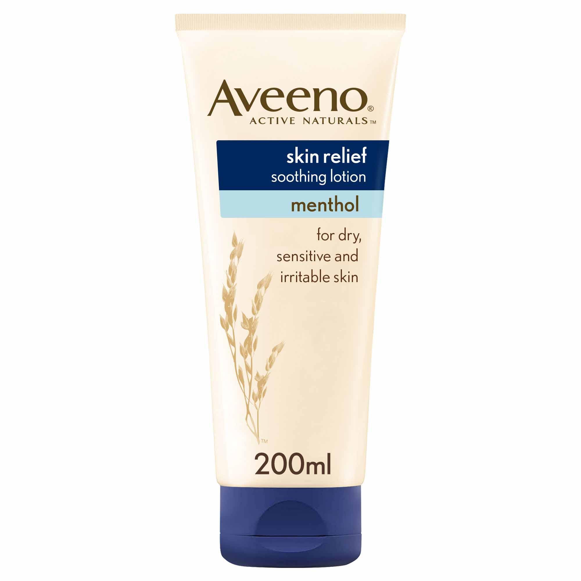 Aveeno Skin Relief Crema Corpo Idratante Lenitiva con Mentolo 200 ml