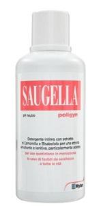 Saugella Poligyn Detergente Intimo Lenitivo ed Emollinete pH Neutro 250 ml