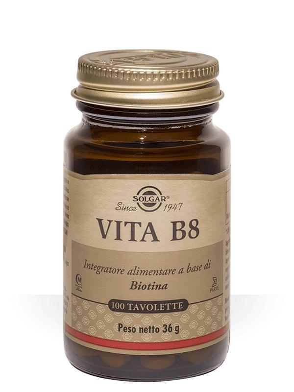 Solgar Vita B8 Integratore Alimentare 100 Tavolette