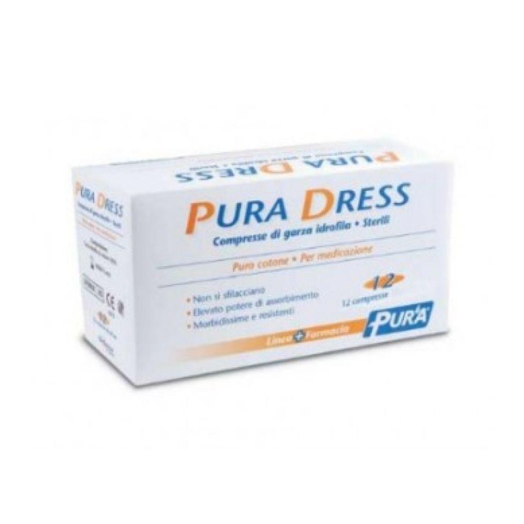 Sixtem Life Pura Dress Compresse Garza Idrofila Sterili 36x40cm 12 Pezzi