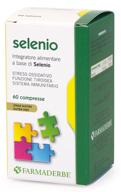 Farmaderbe Nutra Selenio Integratore 60 Compresse