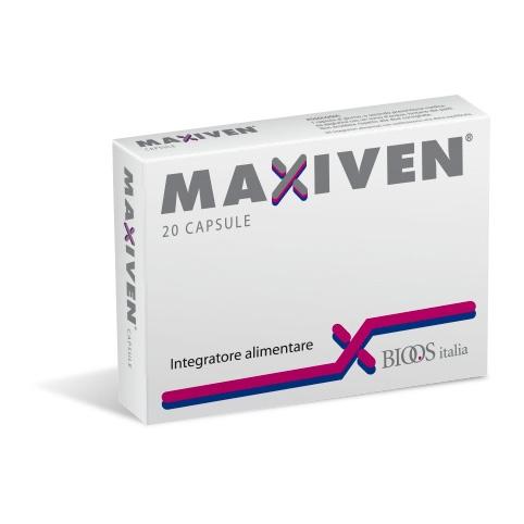 BiOOS Italia Linea Circolazione e Microcircolo Maxiven Integratore 20 Capsule