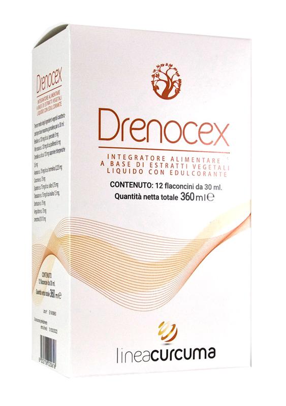 Drenocex Abros Integratore Drenante in Fiale 30ml 12 Pezzi