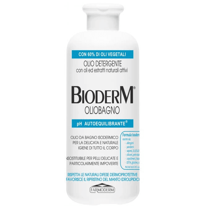 Bioderm Olio Bagno Detergente Dermoprotettivo 500ml