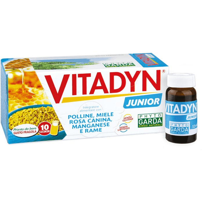 Vytadin Junior Integratore Alimentare di Ingredienti Naturali 10 Flaconcini 10ml