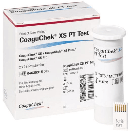 Coaguchek XS PT Test Strisce Reattive Per Apparecchiature Utodiagnostico 2x24 Pe