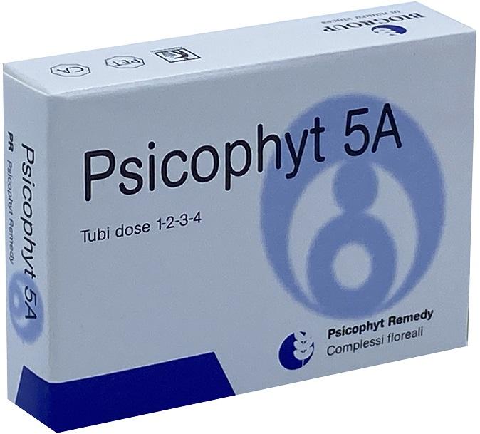 Psicophyt Remedy 5A Integratore Omeopatico per Stress e Benessere Mentale 4 Tubetti