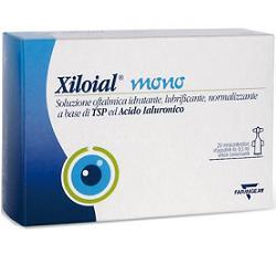 Polifarma Soluzione Oftalmica Idratante Lubrificante Xiloial 20 Monodose Da 0,5m