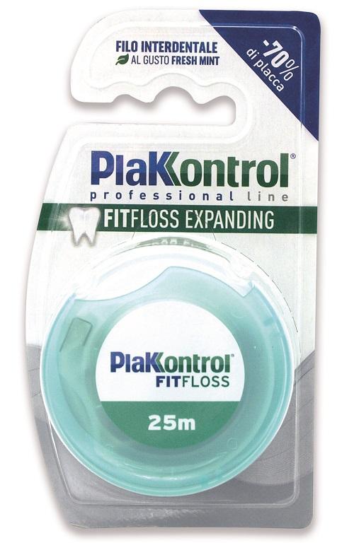 Plakkontrol Fit Floss Filo Interdentale 25 m