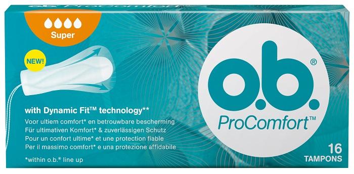Ob Plus Pro Comfort Assorbenti Interni 16 pezzi