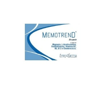Memotrend Integratore Memoria e Concentrazione 30 Capsule